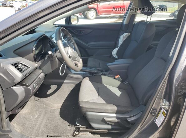 4S3GKAB69L3613057 2020 SUBARU IMPREZA Gray Vista interior delantera