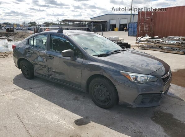4S3GKAB69L3613057 2020 SUBARU IMPREZA Gray Delantero derecho