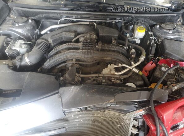 4S3GKAB69M3601637 2021 SUBARU IMPREZA Gray უკანა სალონის ხედი