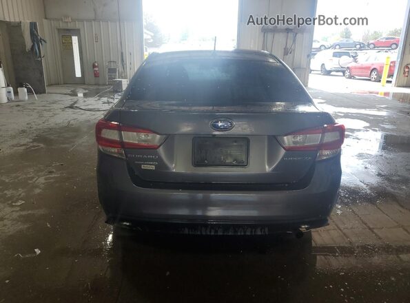 4S3GKAB69M3601637 2021 SUBARU IMPREZA Gray უკანა ხედი