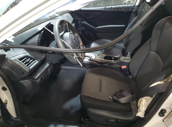 4S3GKAD63M3603185 2021 SUBARU IMPREZA White Widok wnętrza z przodu