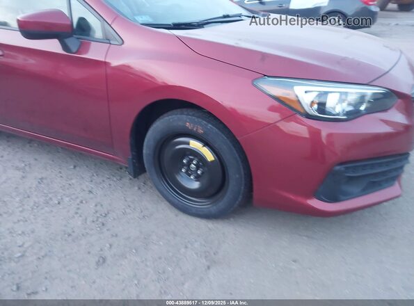 4S3GKAD64M3607276 2021 SUBARU IMPREZA Red წინა ხედი