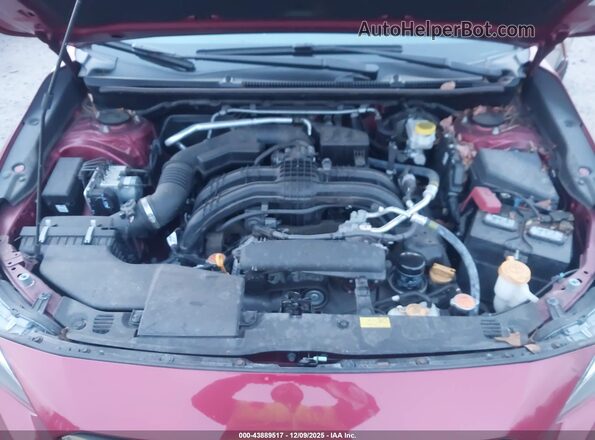 4S3GKAD64M3607276 2021 SUBARU IMPREZA Red უკანა ხედი