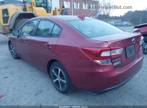 4S3GKAD64M3607276 2021 SUBARU IMPREZA Red უკანა მარცხენა