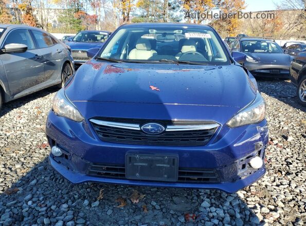 4S3GKAD66P3603024 2023 SUBARU IMPREZA Синий Вид спереди