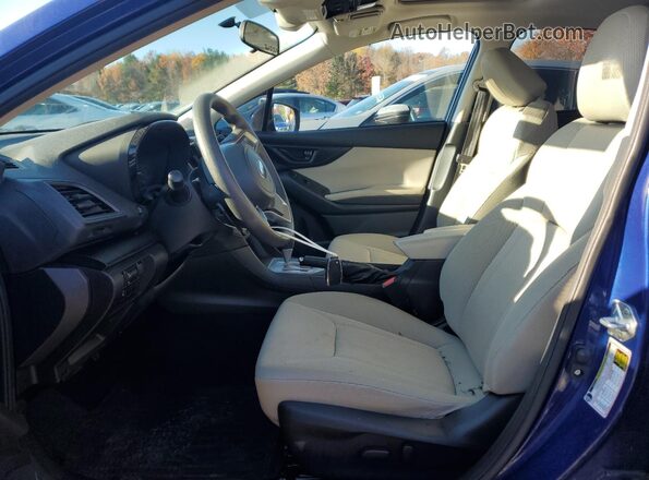 4S3GKAD66P3603024 2023 SUBARU IMPREZA Синий Вид салона спереди