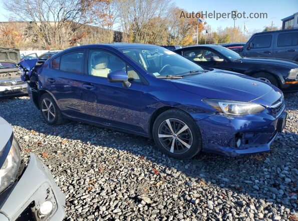 4S3GKAD66P3603024 2023 SUBARU IMPREZA Синий Передняя правая четверть