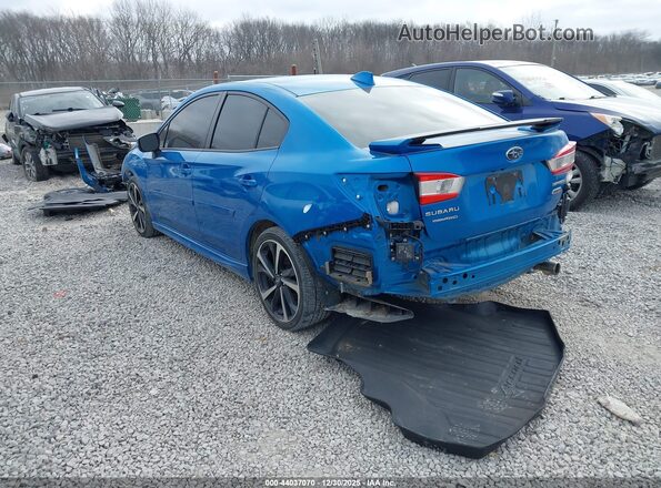 4S3GKAM60P3602564 2023 SUBARU IMPREZA Blue Trasero izquierdo