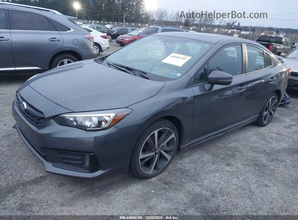 4S3GKAM61N3610833 2022 SUBARU IMPREZA Gray Przód lewy