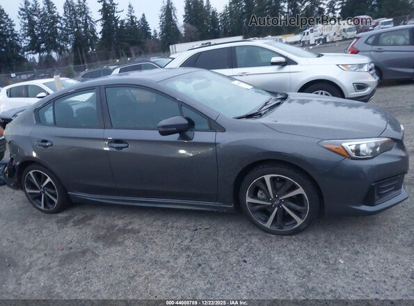 4S3GKAM61N3610833 2022 SUBARU IMPREZA Gray Widok wnętrza 360 stopni