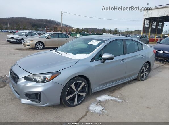 4S3GKAM67J3607624 2018 SUBARU IMPREZA Silver 