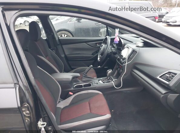 4S3GKAM69L3602444 2020 SUBARU IMPREZA Black Front interior view