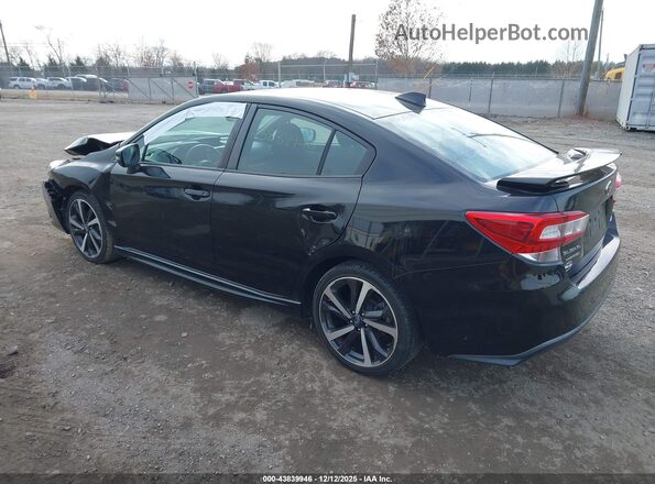4S3GKAM69L3602444 2020 SUBARU IMPREZA Black Rear left