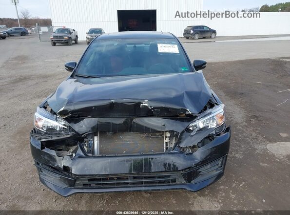 4S3GKAM69L3602444 2020 SUBARU IMPREZA Black Instrument cluster view