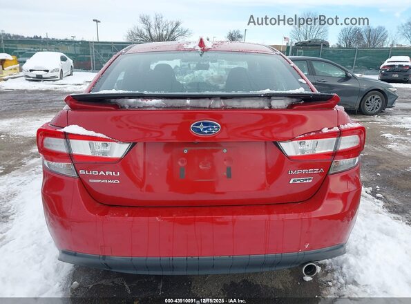 4S3GKAM69L3615226 2020 SUBARU IMPREZA Red 