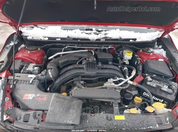 4S3GKAM69L3615226 2020 SUBARU IMPREZA Red Հետևի տեսք