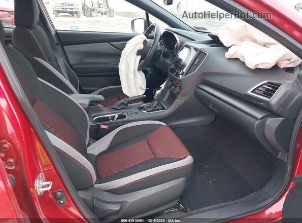 4S3GKAM69L3615226 2020 SUBARU IMPREZA Red Սալոնի դիմացի տեսք