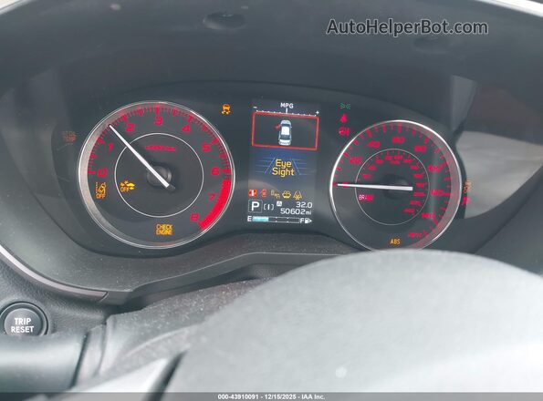 4S3GKAM69L3615226 2020 SUBARU IMPREZA Red Հետևի նստատեղերի տեսք