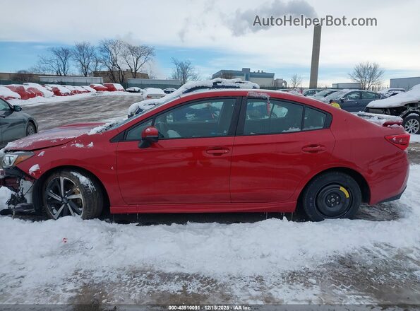 4S3GKAM69L3615226 2020 SUBARU IMPREZA Red Սալոնի 360 աստիճան տեսք