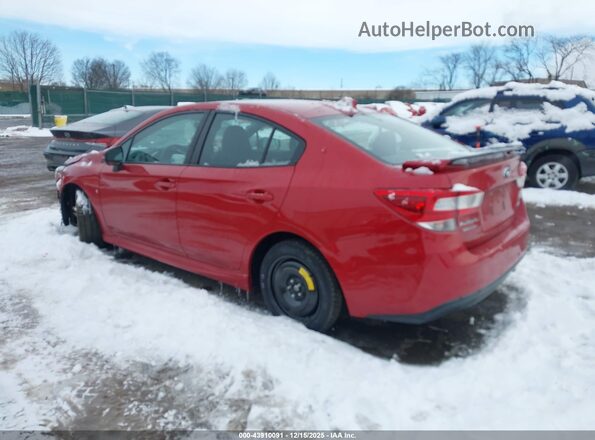 4S3GKAM69L3615226 2020 SUBARU IMPREZA Red Հետևի ձախ