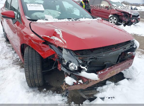 4S3GKAM69L3615226 2020 SUBARU IMPREZA Red Դիմացի տեսք