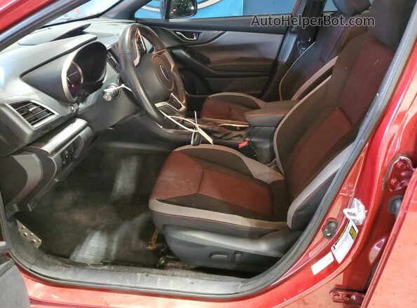 4S3GKAM69N3607744 2022 SUBARU IMPREZA Red Вид салону спереду