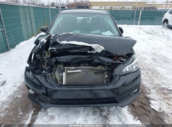 4S3GKAV62N3607681 2022 SUBARU IMPREZA Black Front view