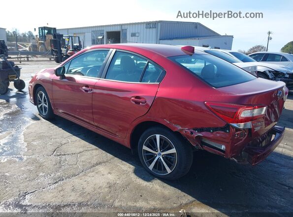 4S3GKAV64M3602125 2021 SUBARU IMPREZA Red Trasero izquierdo