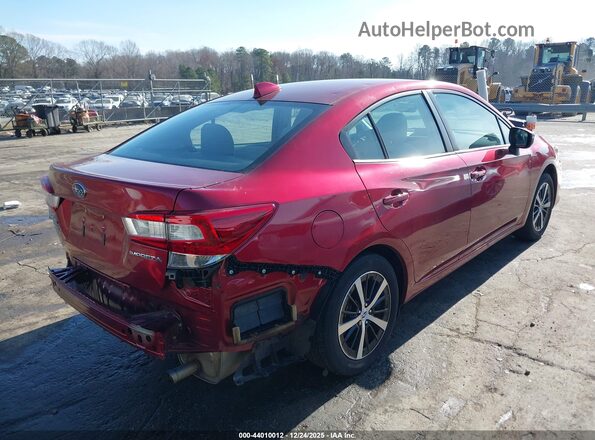 4S3GKAV64M3602125 2021 SUBARU IMPREZA Red Trasero derecho