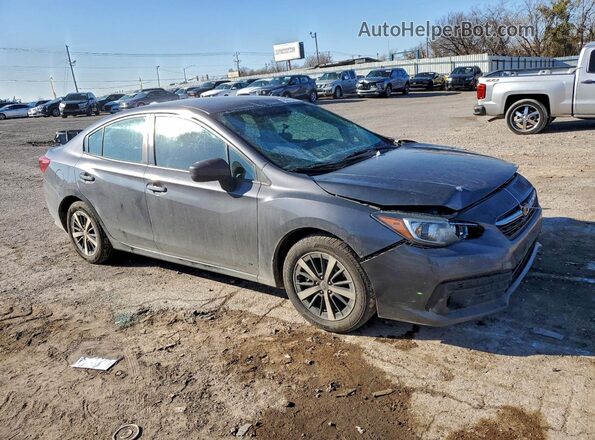 4S3GKAV65M3606913 2021 SUBARU IMPREZA Gray Front right