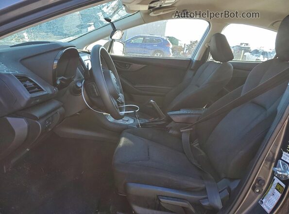4S3GKAV65M3606913 2021 SUBARU IMPREZA Gray Front interior view