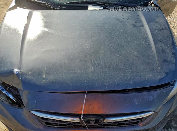 4S3GKAV65M3606913 2021 SUBARU IMPREZA Gray Rear interior view