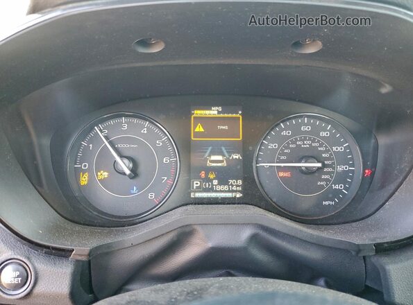 4S3GKAV65M3606913 2021 SUBARU IMPREZA Gray Instrument cluster view