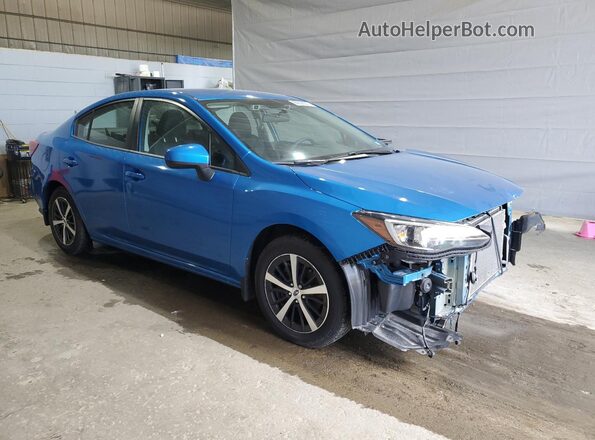 4S3GKAV66P3605063 2023 SUBARU IMPREZA Синий Передняя правая четверть