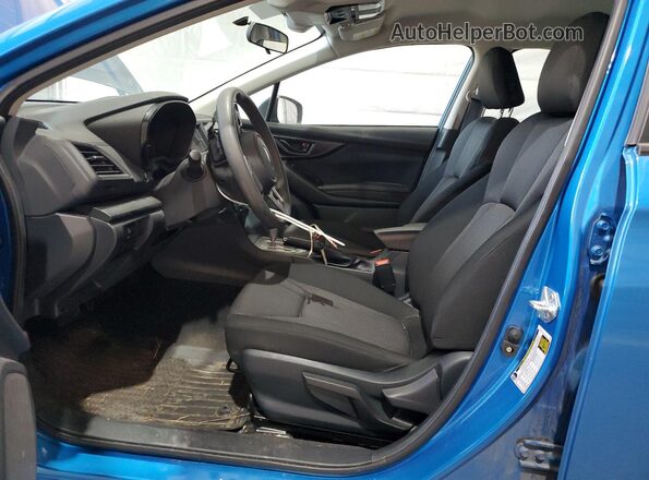 4S3GKAV66P3605063 2023 SUBARU IMPREZA Синий Вид салона спереди