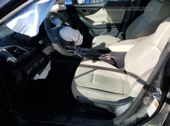4S3GTAB65N3718565 2022 SUBARU IMPREZA Черный Вид салона спереди