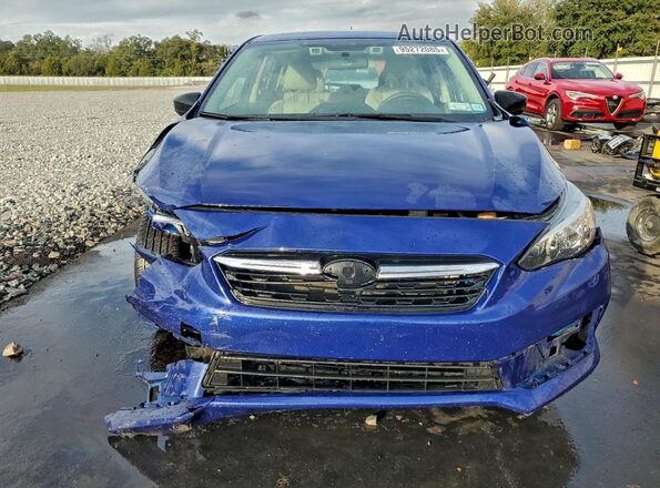 4S3GTAB65P3701820 2023 SUBARU IMPREZA Blue Вид спереду
