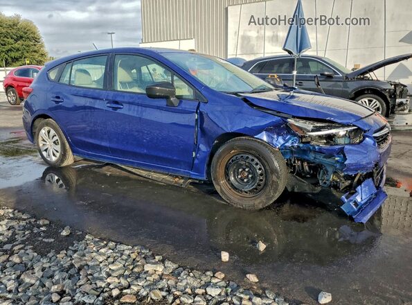 4S3GTAB65P3701820 2023 SUBARU IMPREZA Blue Передня права чверть