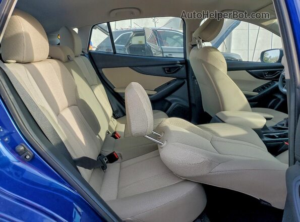 4S3GTAB65P3701820 2023 SUBARU IMPREZA Blue Вид задніх сидінь