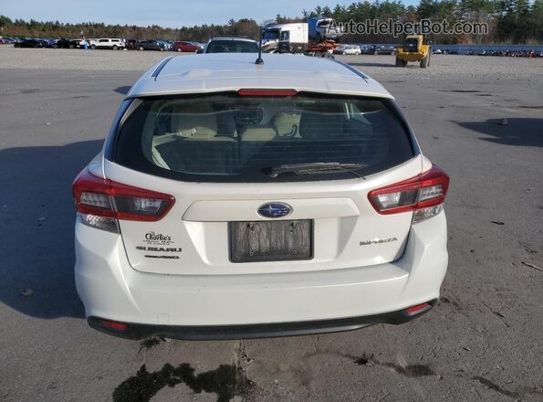 4S3GTAB67M3701751 2021 SUBARU IMPREZA White უკანა ხედი