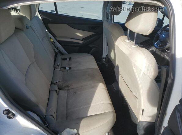 4S3GTAB67M3701751 2021 SUBARU IMPREZA White უკანა სავარძლების ხედი
