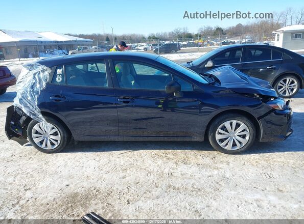 4S3GTAB67M3706366 2021 SUBARU IMPREZA Dark Blue Вид задньої частини салону