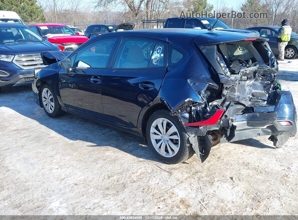 4S3GTAB67M3706366 2021 SUBARU IMPREZA Dark Blue Задня ліва чверть