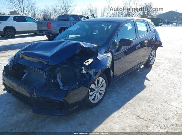 4S3GTAB67M3706366 2021 SUBARU IMPREZA Dark Blue Передня ліва чверть