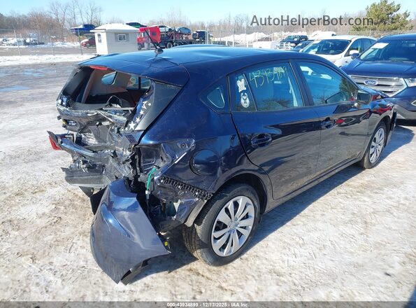 4S3GTAB67M3706366 2021 SUBARU IMPREZA Dark Blue 
