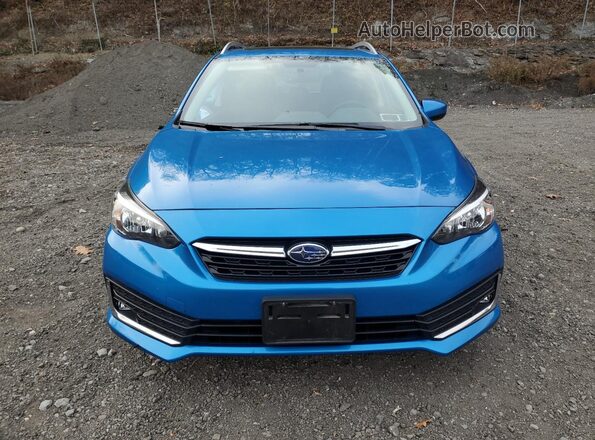 4S3GTAD61P3713010 2023 SUBARU IMPREZA Blue Widok z przodu