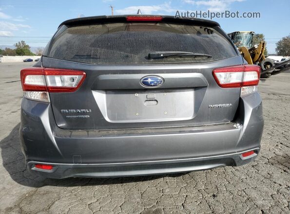 4S3GTAD67J3746066 2018 SUBARU IMPREZA Charcoal 