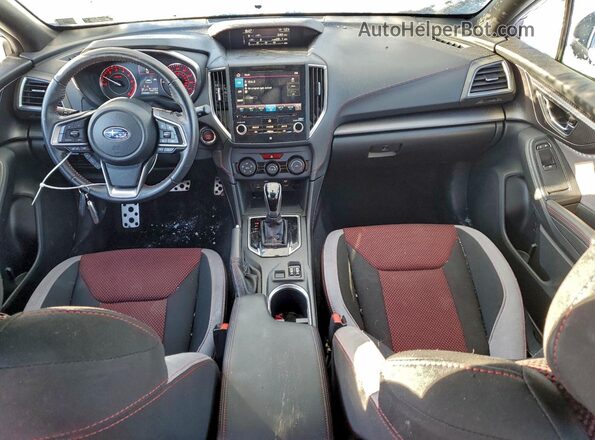 4S3GTAL67N3713205 2022 SUBARU IMPREZA Синий Вид панели приборов