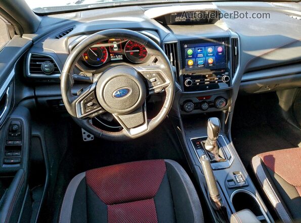 4S3GTAM60M3707274 2021 SUBARU IMPREZA Blue Dashboard view