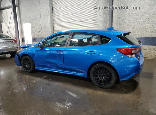 4S3GTAM61L3719299 2020 SUBARU IMPREZA Blue Tył lewy